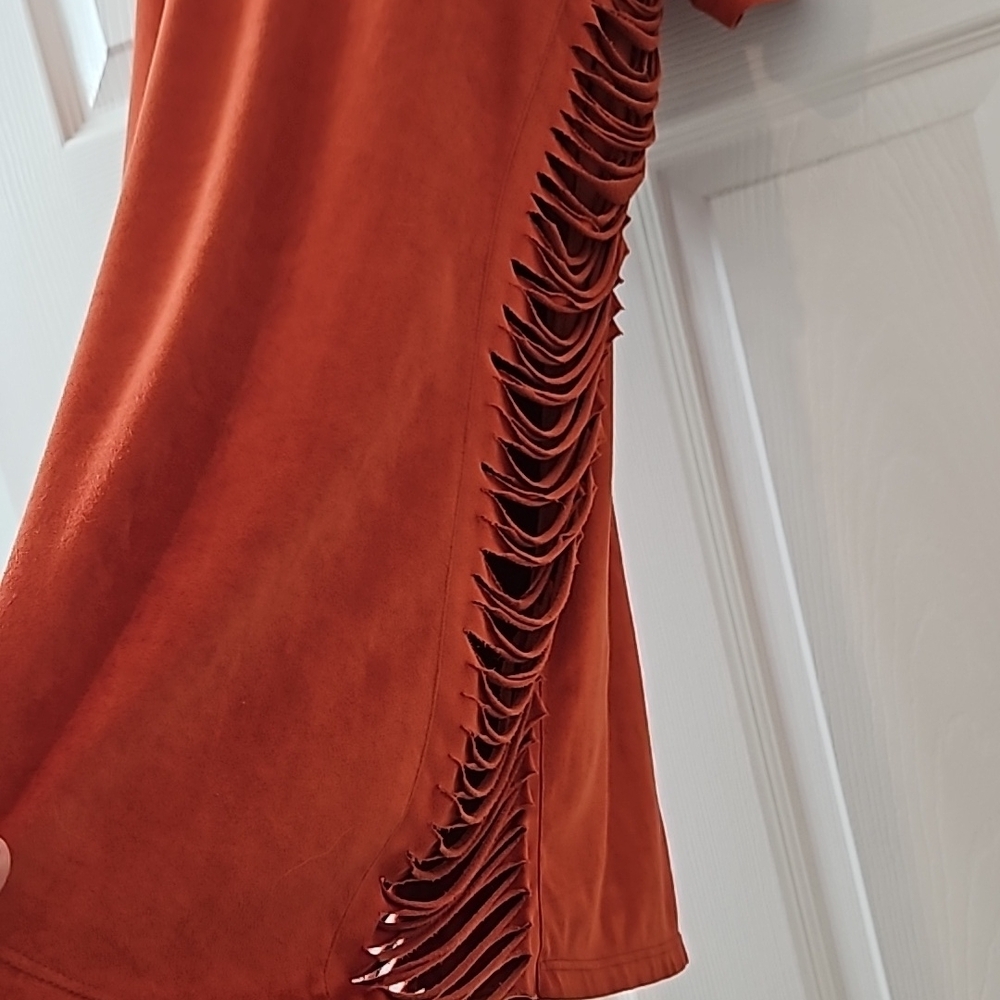 Rust Orange Dress - Picture 2 of 2